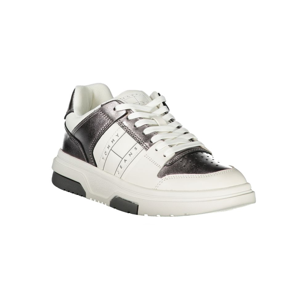 Tommy Hilfiger Bianco Polyurethane Women Sneaker - Zeiniez