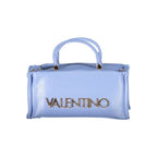Mario Valentino Azzurro Polyurethane Women Handbag - Zeiniez