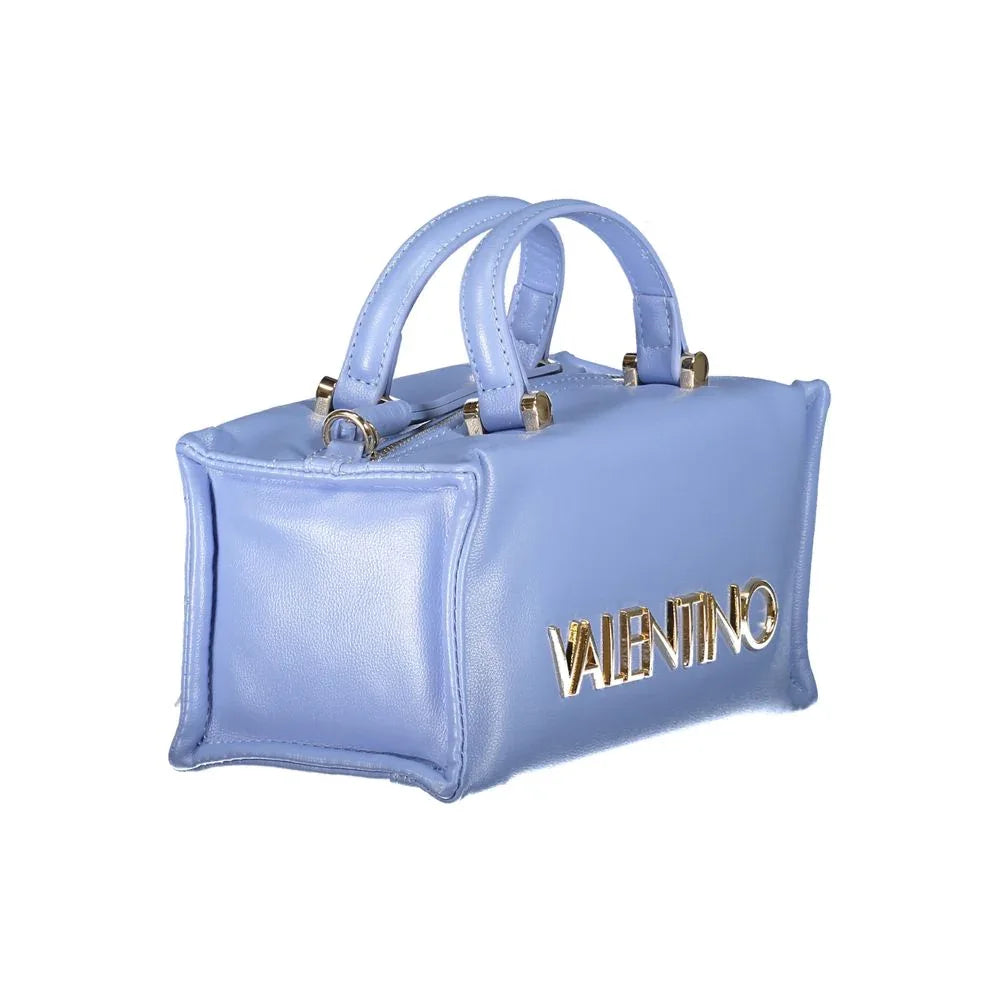 Mario Valentino Azzurro Polyurethane Women Handbag - Zeiniez