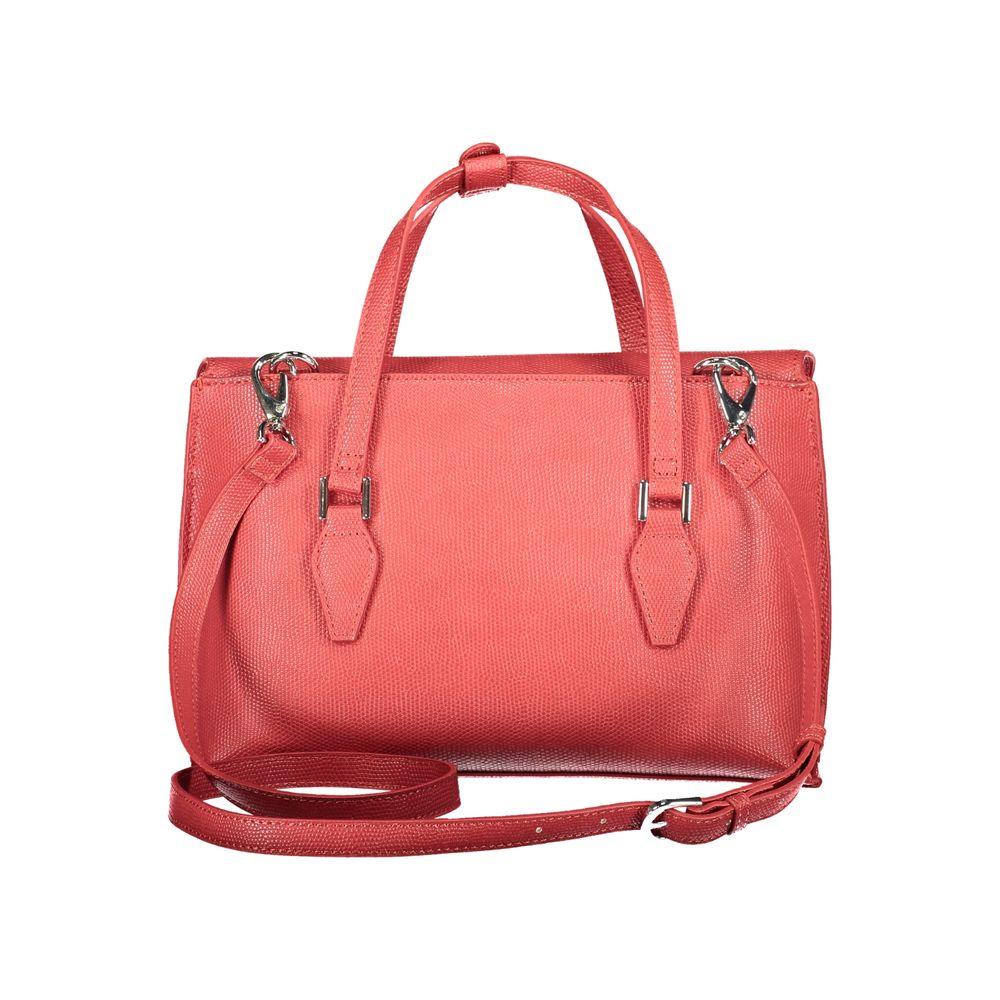 Mario Valentino Red Polyurethane Women Handbag - Zeiniez