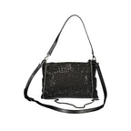 Mario Valentino Nero Polyester Women Handbag - Zeiniez