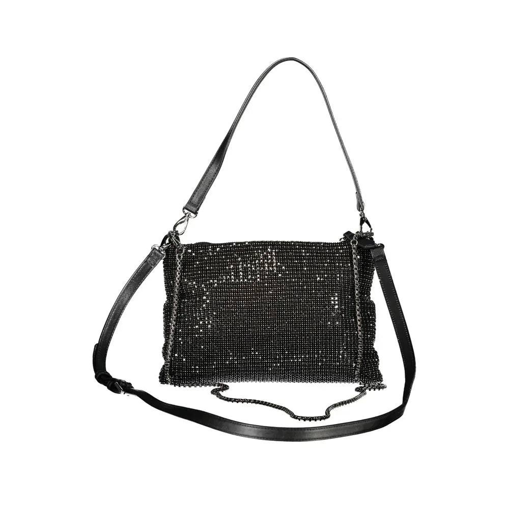 Mario Valentino Nero Polyester Women Handbag - Zeiniez
