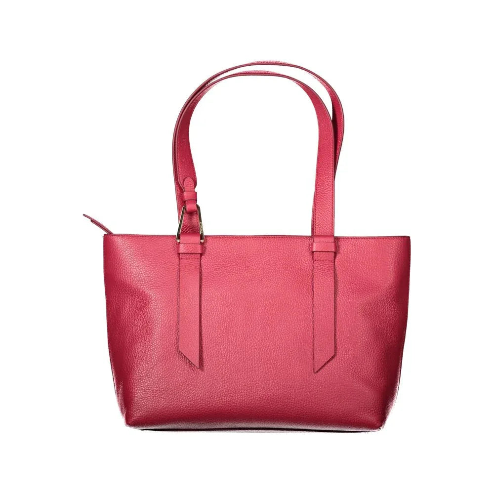 Coccinelle Rosso Leather Women Handbag - Zeiniez