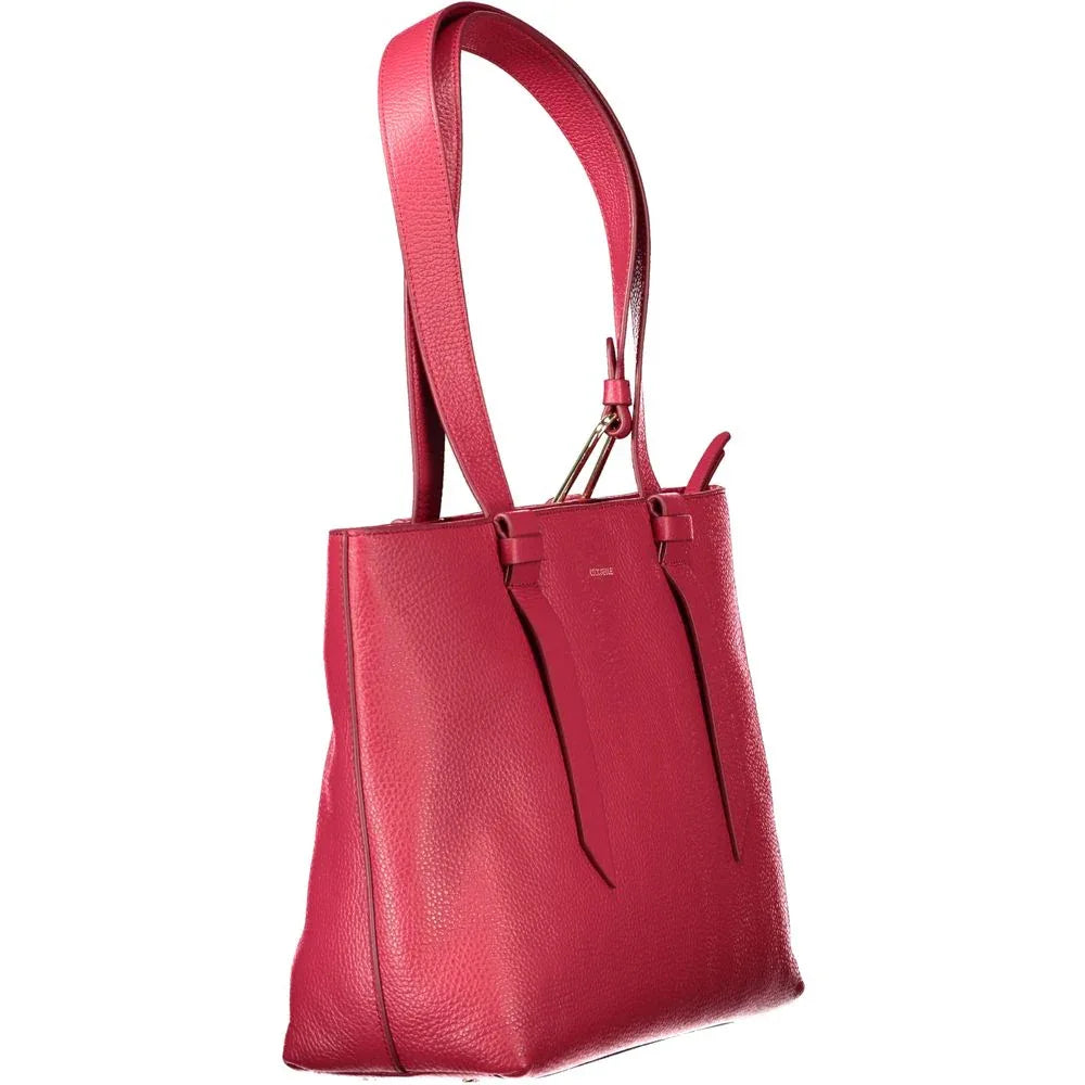 Coccinelle Rosso Leather Women Handbag - Zeiniez