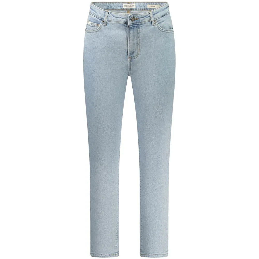 Guess Jeans Blue Cotton Women's Skinny Jean - Zeiniez