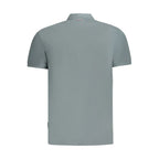Napapijri Grigio Cotton Men Polo - Zeiniez