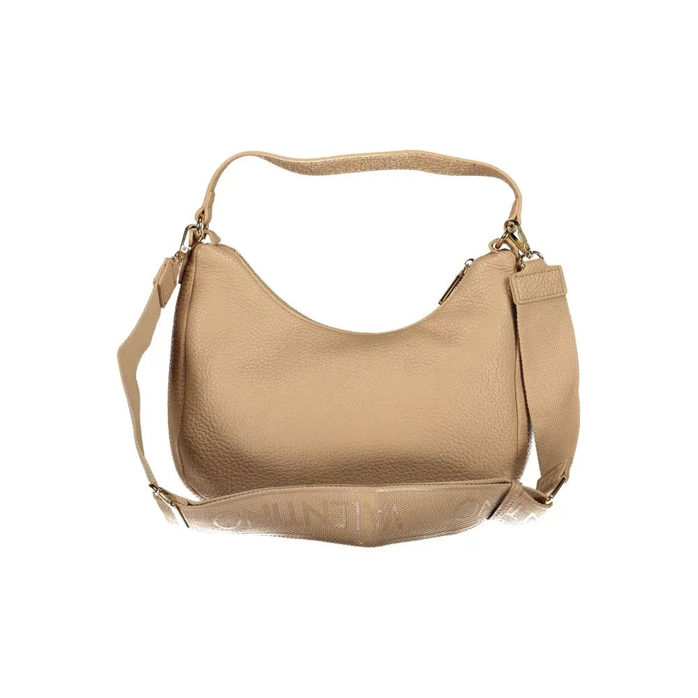 Mario Valentino Beige Polyurethane Women Shoulder Bag - Zeiniez