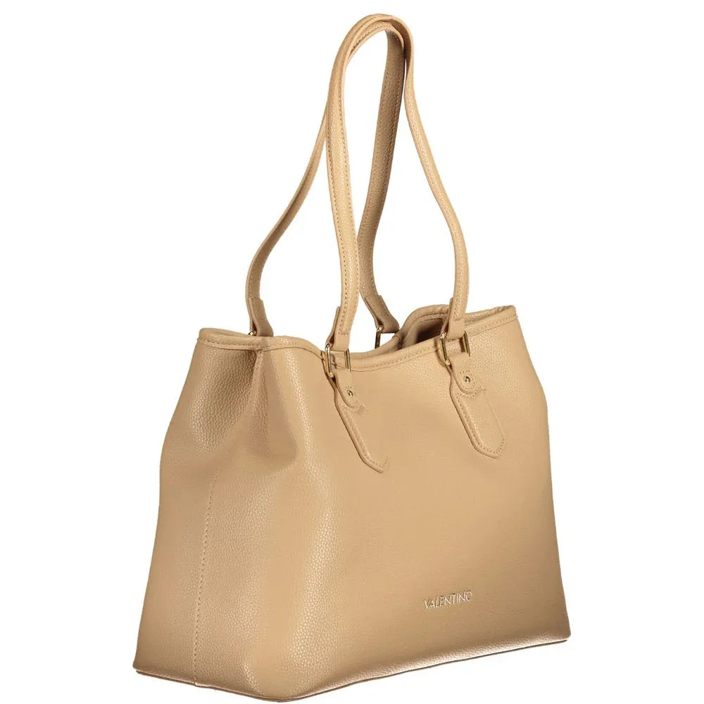 Mario Valentino Beige Polyethylene Women Handbag - Zeiniez