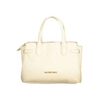 Mario Valentino Beige Polyurethane Women Handbag - Zeiniez