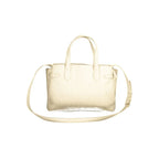 Mario Valentino Beige Polyurethane Women Handbag - Zeiniez