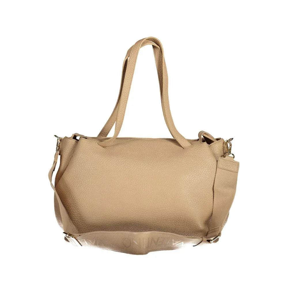 Mario Valentino Beige Polyurethane Women Handbag - Zeiniez