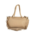 Mario Valentino Beige Polyurethane Women Handbag - Zeiniez