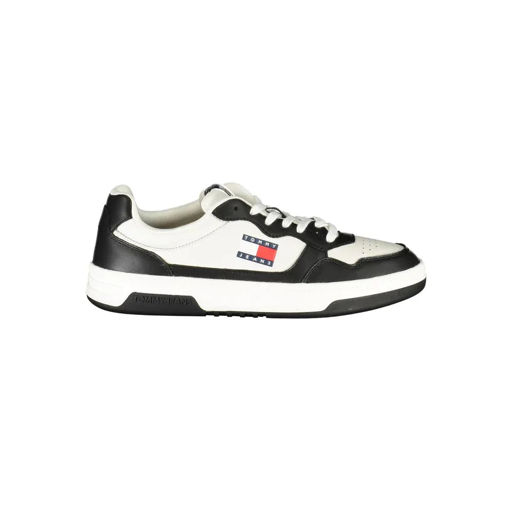 Tommy Hilfiger Black Polyurethane Men Sneaker - Zeiniez