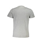 Cavalli Class Grigio Cotton Men T-Shirt - Zeiniez