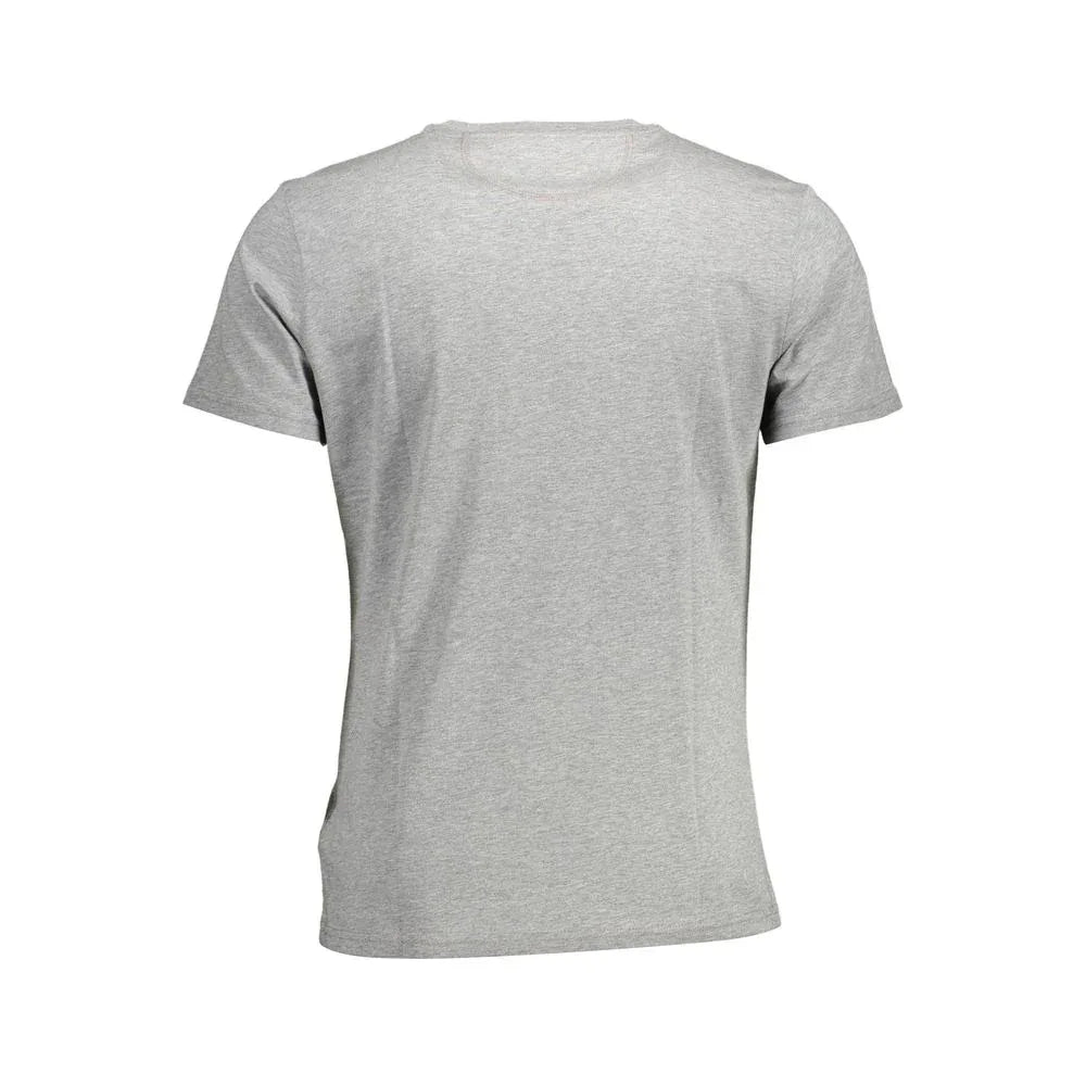 La Martina Grigio Cotton Men's T-Shirt - Zeiniez