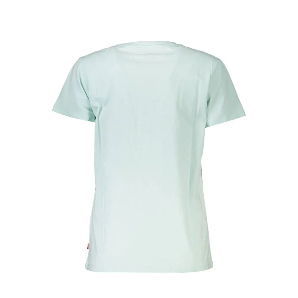 Levi's Azzurro Cotton Women T-Shirt - Zeiniez