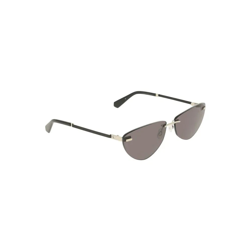 Calvin Klein Black Metal Women Sunglass - Zeiniez