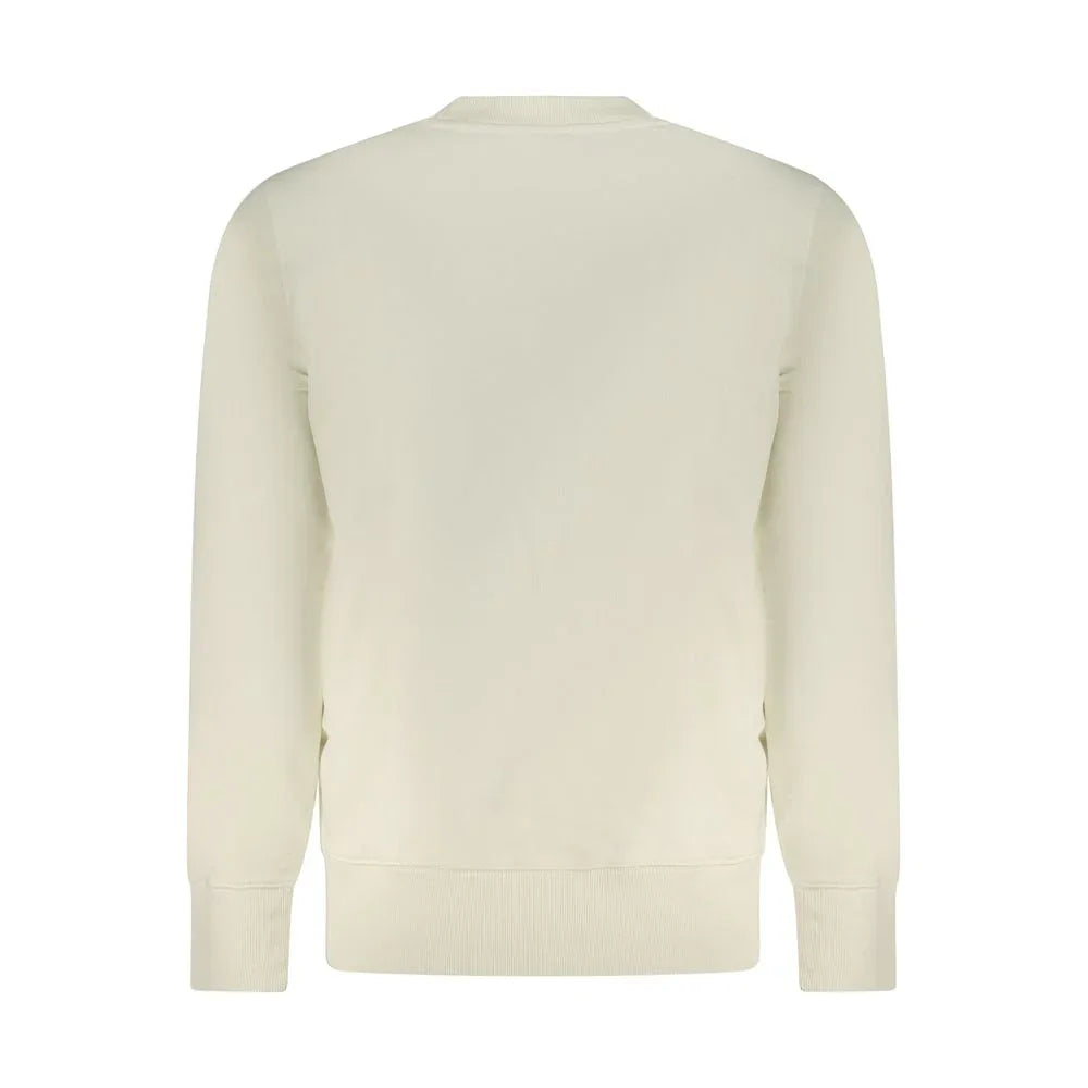 Calvin Klein Beige Cotton Men's Sweatshirt - Zeiniez