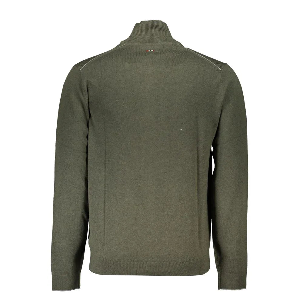 Napapijri Green Fabric Men Sweater - Zeiniez
