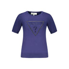 Guess Jeans Blu Viscosa Woman Sweater - Zeiniez