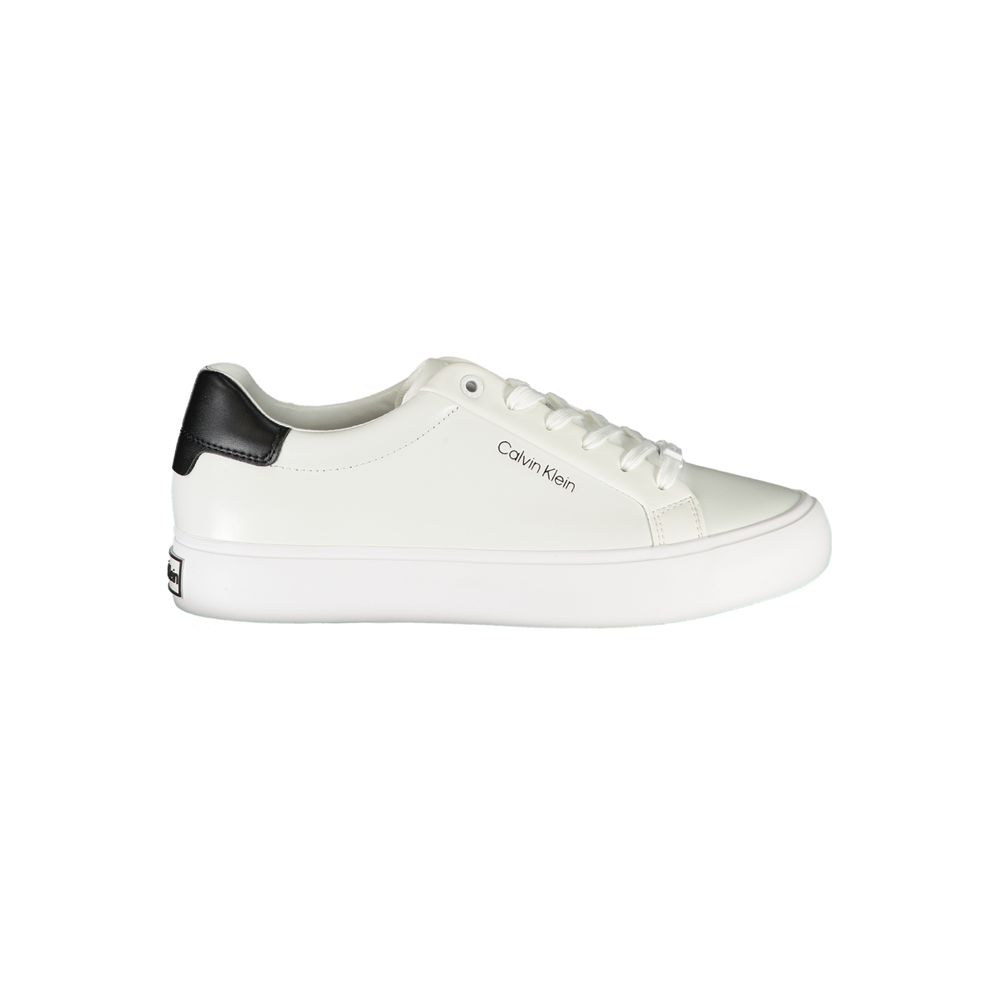 Calvin Klein Bianco Leather Women Sneaker - Zeiniez