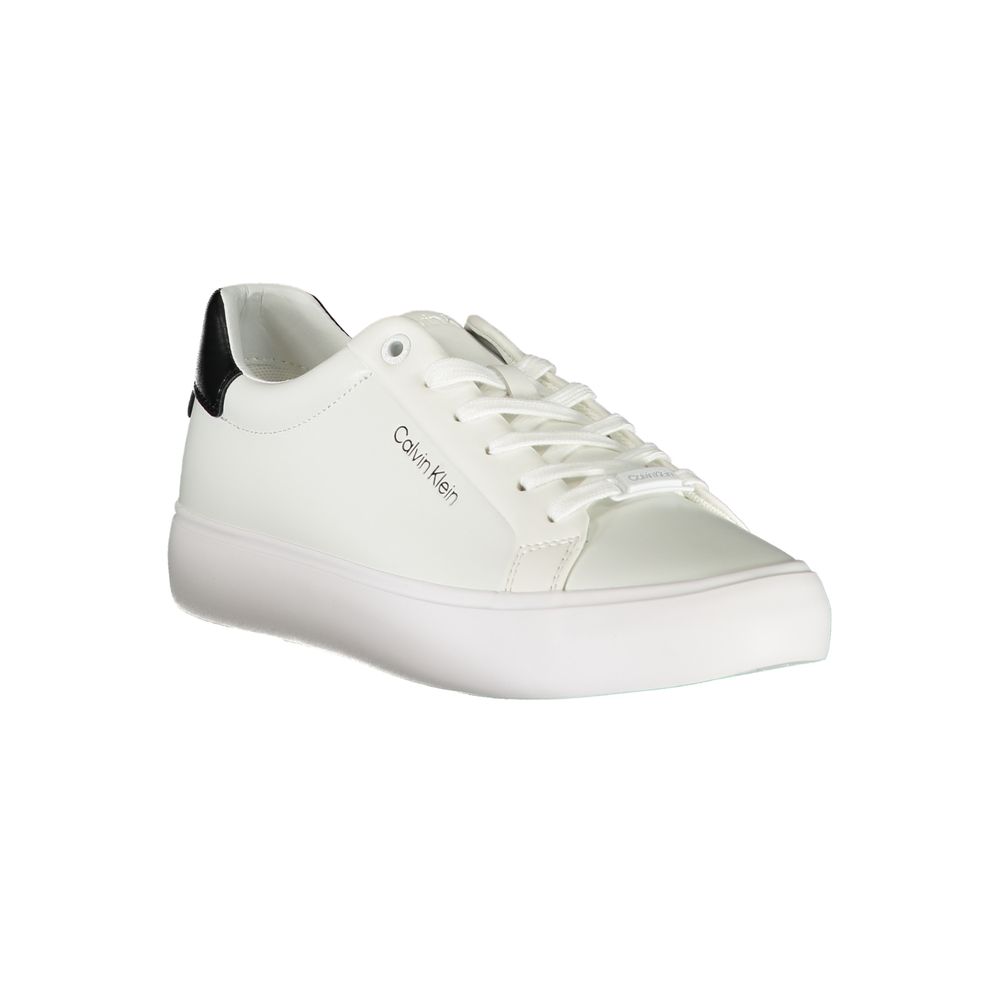 Calvin Klein Bianco Leather Women Sneaker - Zeiniez