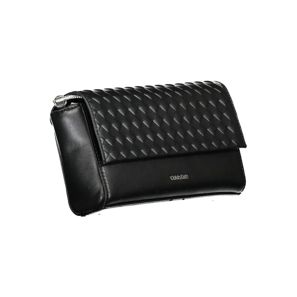 Calvin Klein "Black Polyester Women Shoulder Bag" - Zeiniez