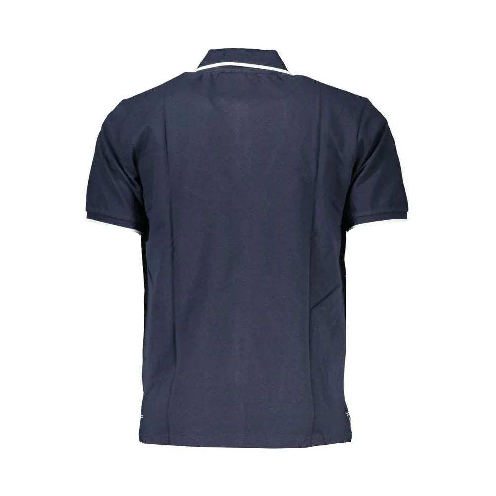North Sails Blue Cotton Men Polo Shirt - Zeiniez