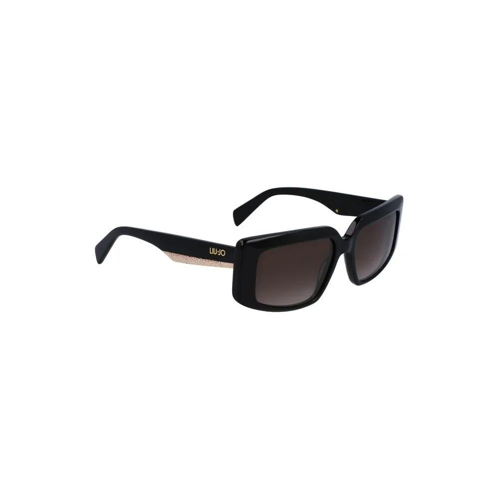 Liu Jo Black Acetate Women Sunglasses - Zeiniez