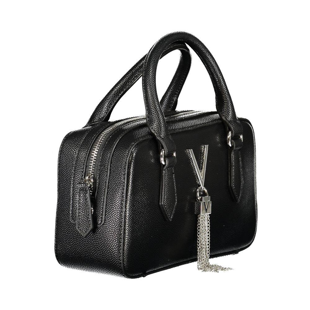 Mario Valentino Black Polyurethane Women's Handbag - Zeiniez