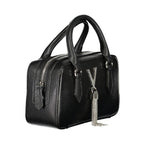Mario Valentino Black Polyurethane Women's Handbag - Zeiniez