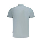 Napapijri Grigio Cotton Mens Polo - Zeiniez