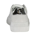 Calvin Klein White Leather Women Sneaker - Zeiniez