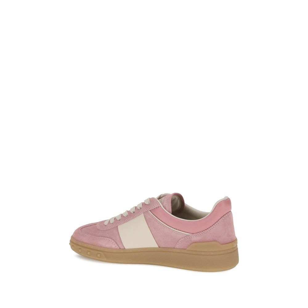 Valentino Garavani Multicolor Calf Leather Bos Taurus Low Top Sneakers - Zeiniez