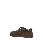 Brunello Cucinelli Brown Rubber Low Top Sneakers - Zeiniez
