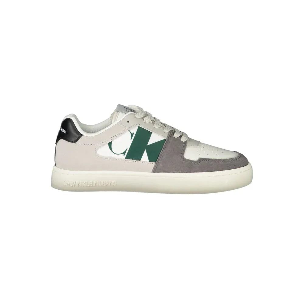 Calvin Klein White Polyester Men Sneaker - Zeiniez