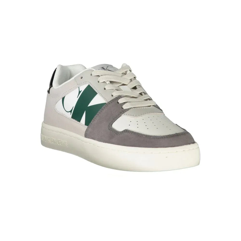 Calvin Klein White Polyester Men Sneaker - Zeiniez
