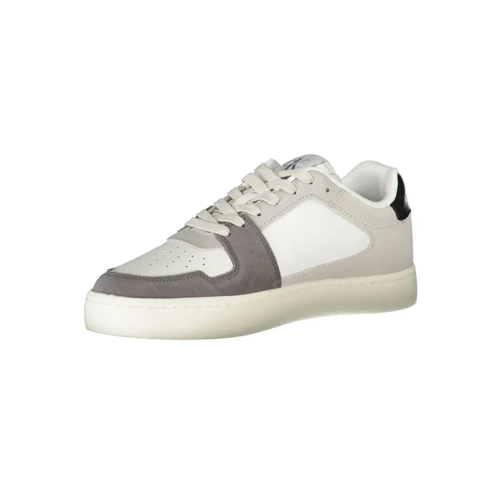Calvin Klein White Polyester Men Sneaker - Zeiniez