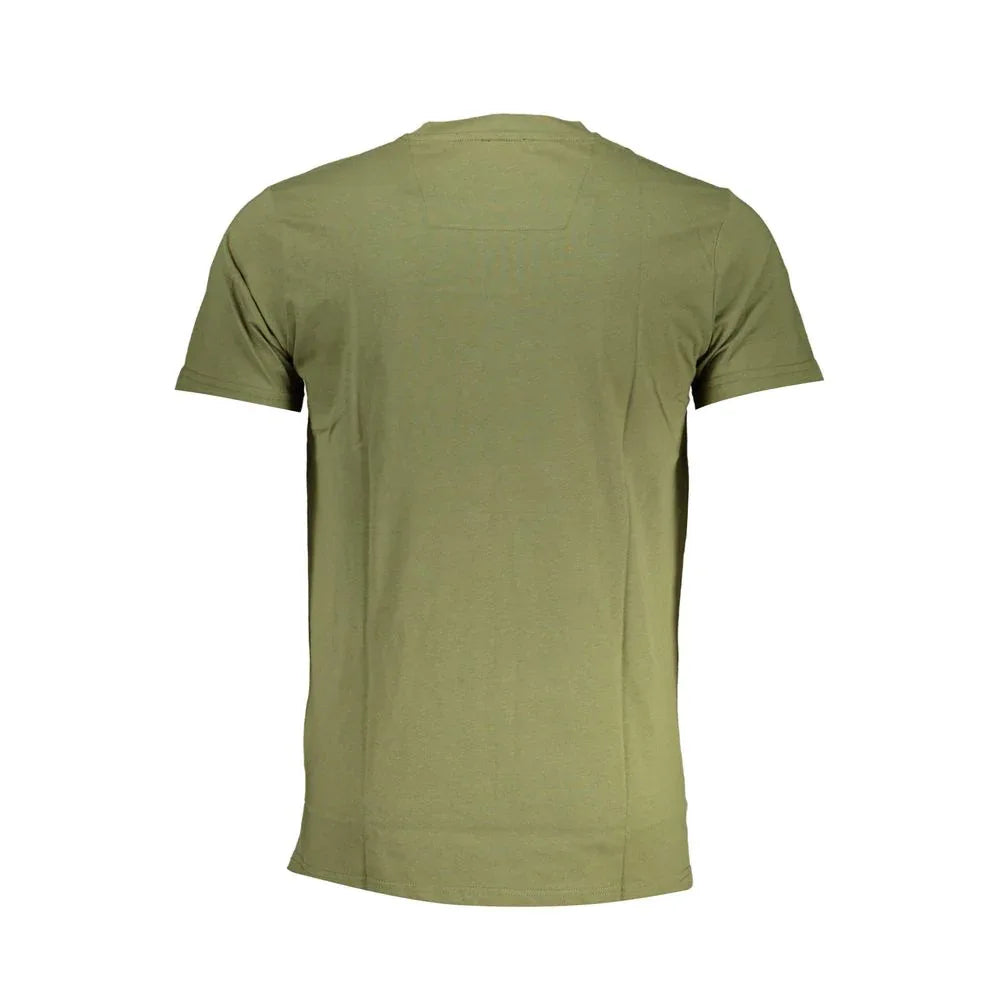 Cavalli Class Verde Cotton Men T-Shirt - Zeiniez