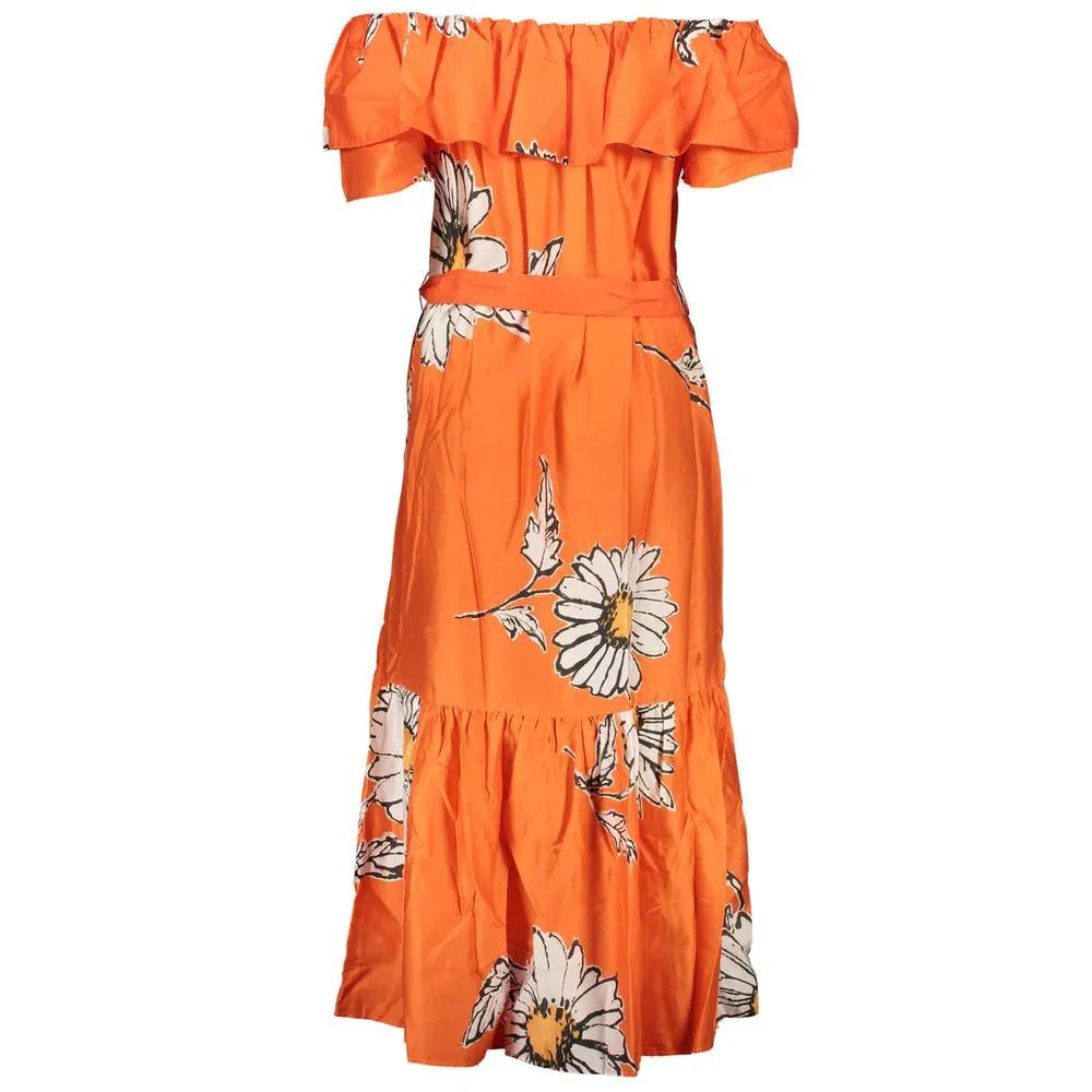 Desigual "Arancione Cotton Woman Dress" - Zeiniez