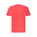Fila Red Cotton Men T-Shirt - Zeiniez