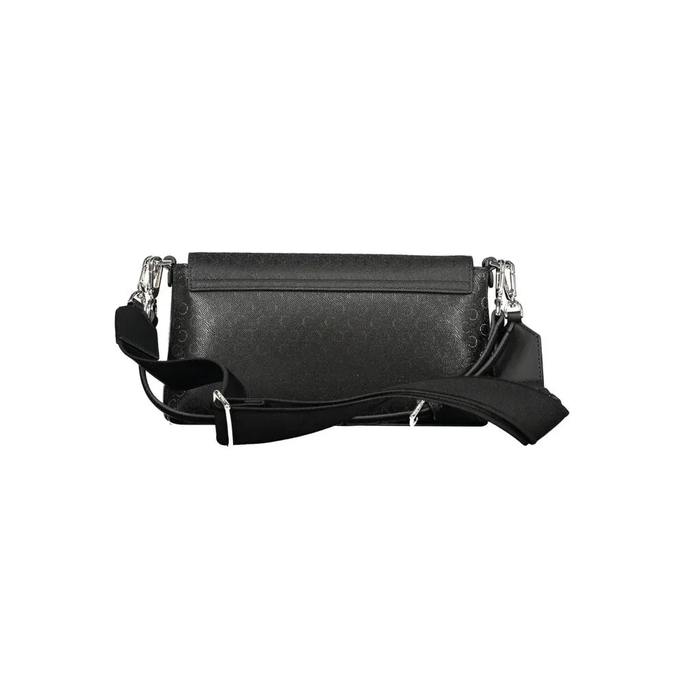 Calvin Klein Black Polyester Women's Shoulder Bag