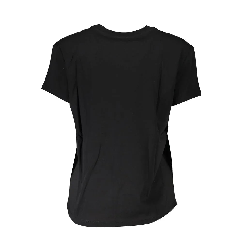 Patrizia Pepe Black Cotton Women T-Shirt - Zeiniez