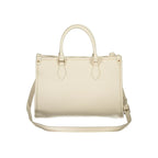 Mario Valentino Beige Polyurethane Women Handbag - Zeiniez