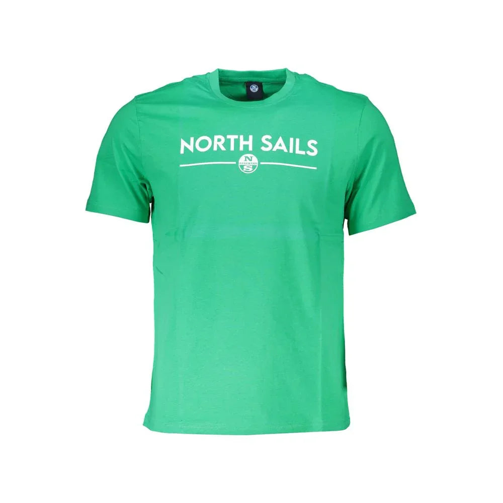 North Sails Verde Cotton Men T-Shirt - Zeiniez