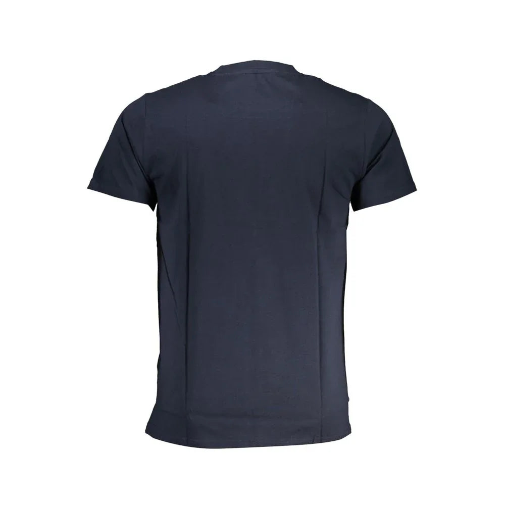 Cavalli Class Blue Cotton Men T-Shirt - Zeiniez
