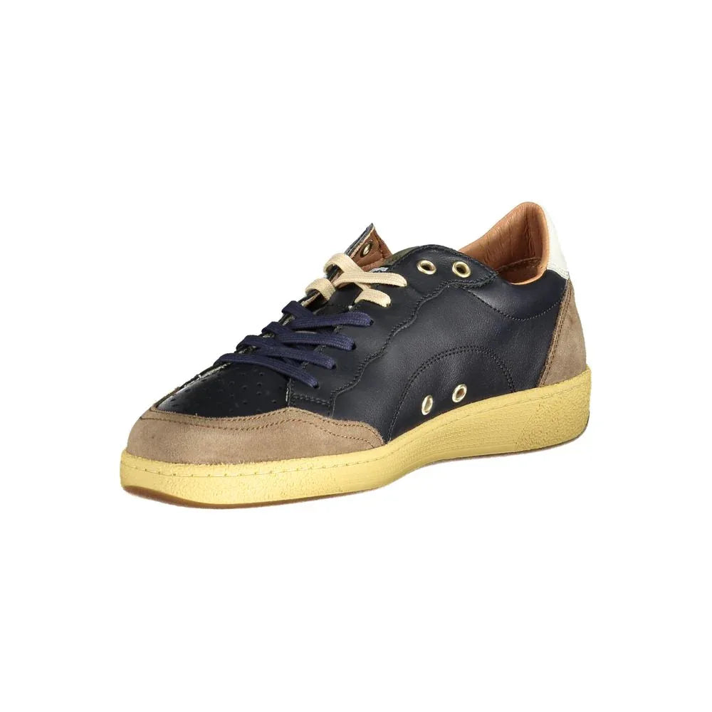 Blauer Marrone Leather Men Sneaker - Zeiniez