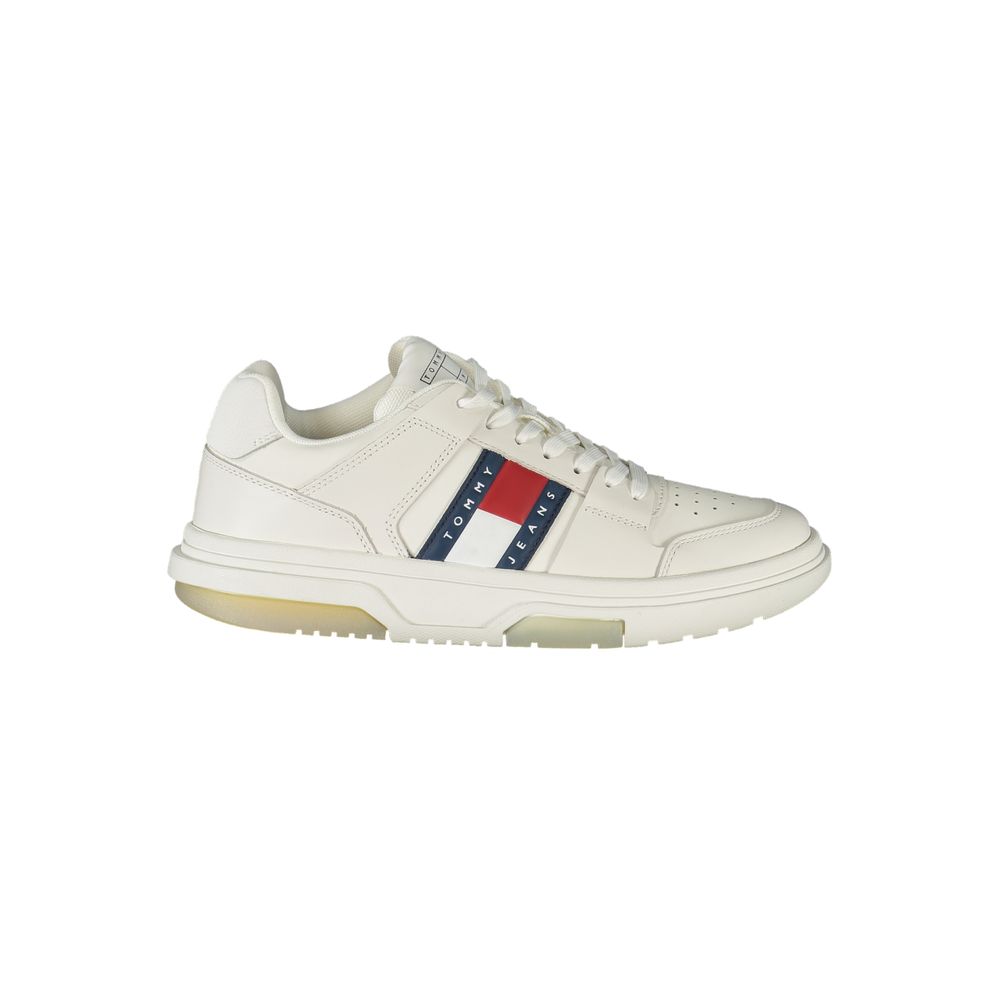 Tommy Hilfiger Bianco Leather Women Sneaker - Zeiniez