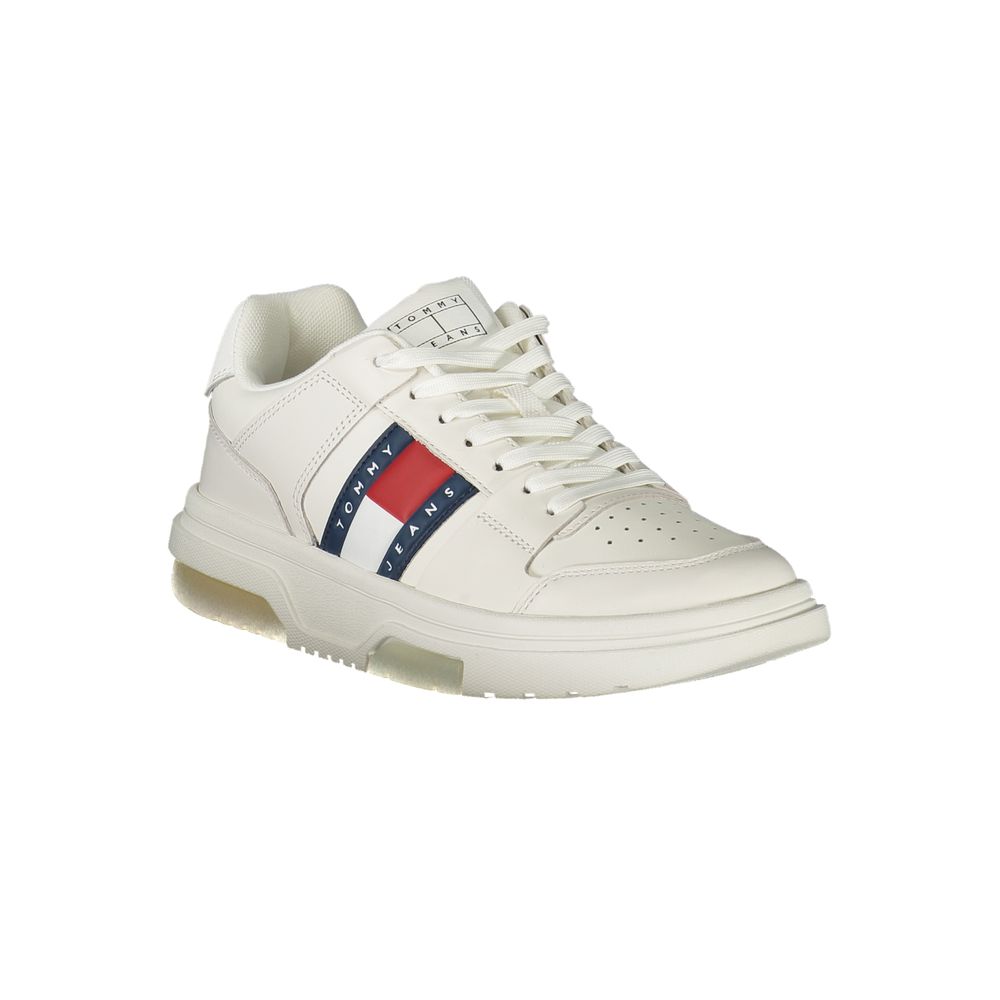 Tommy Hilfiger Bianco Leather Women Sneaker - Zeiniez