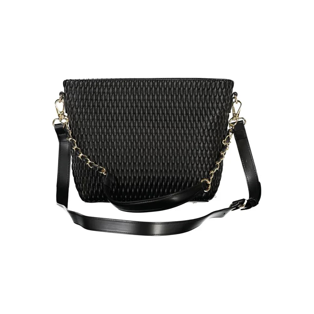 Mario Valentino Nero Poliuretano Women Handbag - Zeiniez